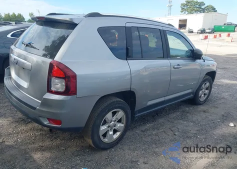 2014 Jeep Compass Sport z USA, uszkodzony, nr VIN 1C4NJCBAXED843763